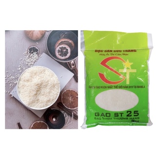 Gạo st25 sóc trăng chính hãng 10kg - r&t store