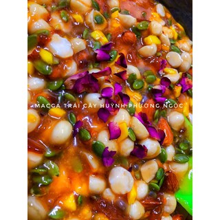 Kẹo macca vị trái cây