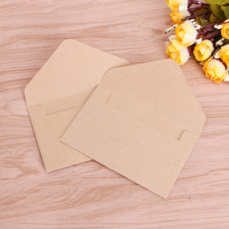 Set 50 Phong Bì Thiết Kế Phong Cách Vintage