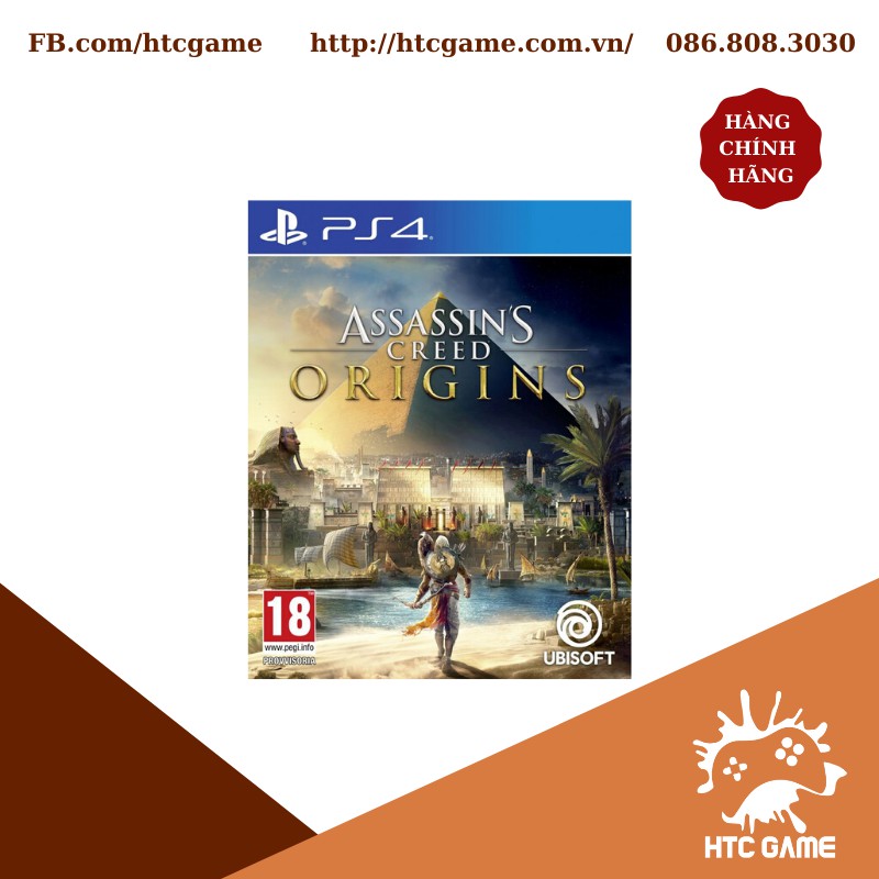 [Mã ELMS05 giảm 5% đơn 300K] Đĩa game Assassin’s Creed Origins dành cho máy PS4 2nd