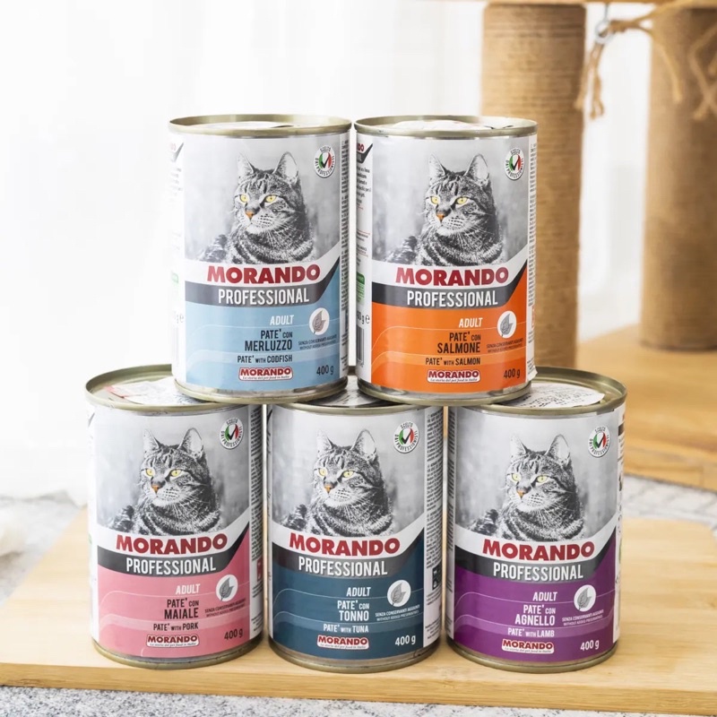 Pate Morando cao cấp cho mèo (400gr)