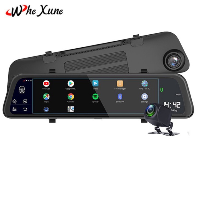 Camera hành trình gương ô tô cao cấp thương hiệu Whexune D50, 4G, Wifi, 12 inch - Bảo hành: 1 NĂM Chính Hãng {CHÍNH HÃNG