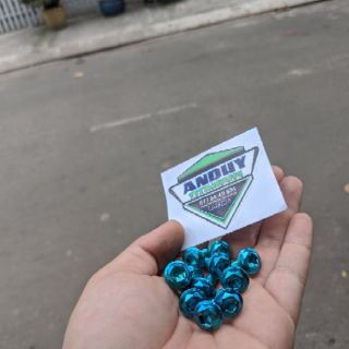 Ốc Titanium (size 6ly mẫu 3D  )