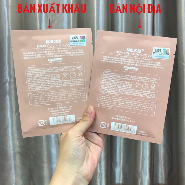 Mặt nạ nhau thai tế bào gốc nhật bản