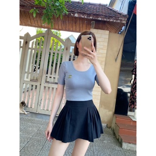 ÁO CROPTOP COTTON SIÊU ĐẸP ( hàng sẵn, hình ảnh shop tự chụp )