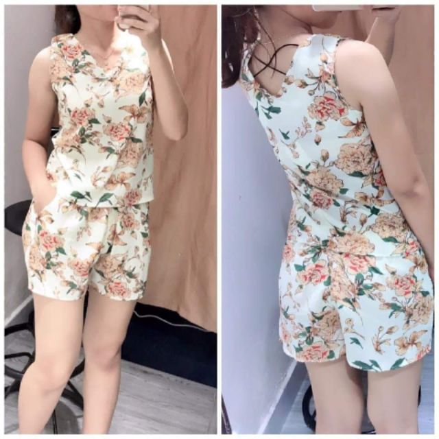 Bộ lanh lụa chiffon trắng