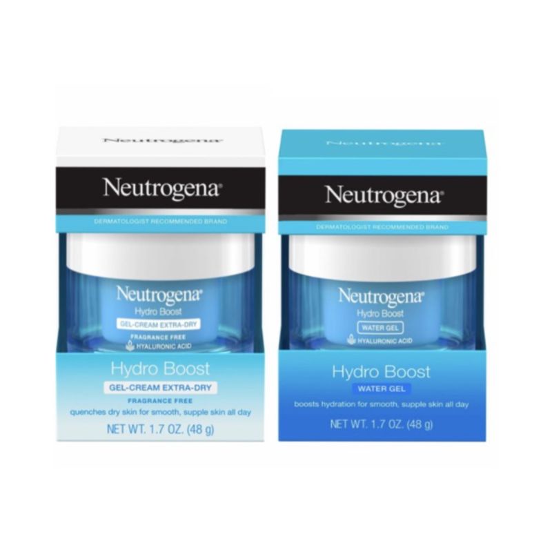  Kem cấp ẩm Neutrogena Hydro Boost Gel Cream & Water Gel 48g Hàng Mỹ