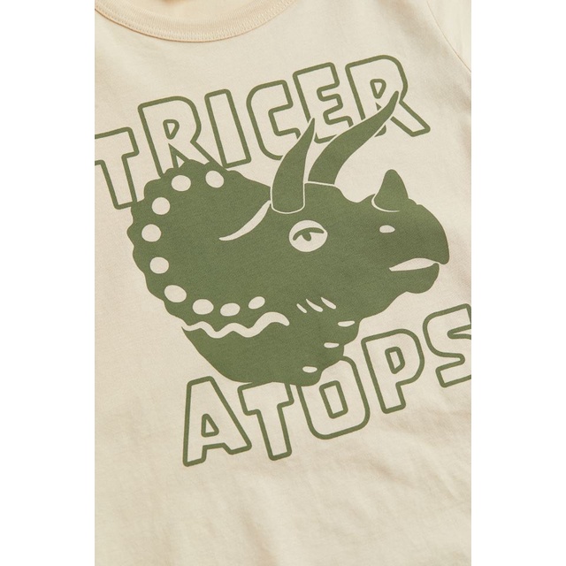 Áo phông cộc tay HM chất cotton cho bé trai 12-32kg - Lagim House