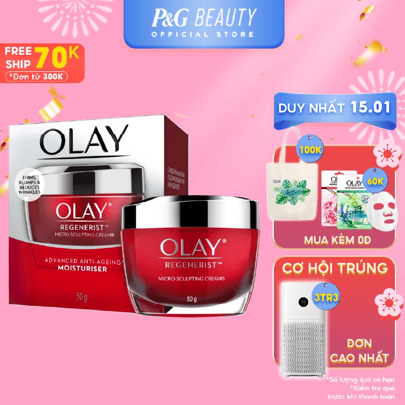 OLAY REGENERIST Kem Dưỡng Ban Ngày 50G