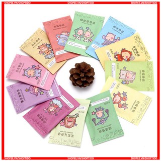 Combo 10 Túi thơm để tủ quần áo, giày dép nhỏ gọn tiện lợi - Shoptido giao màu ngẫu nhiên