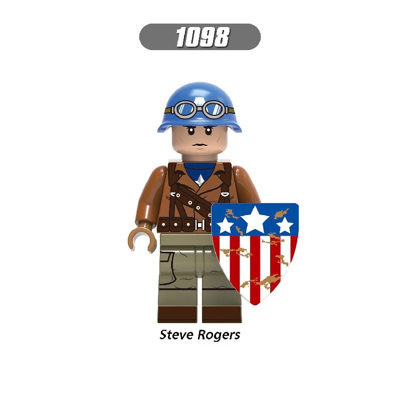 Bộ Lắp Ghép Lego Nhân Vật Captain America Marvel