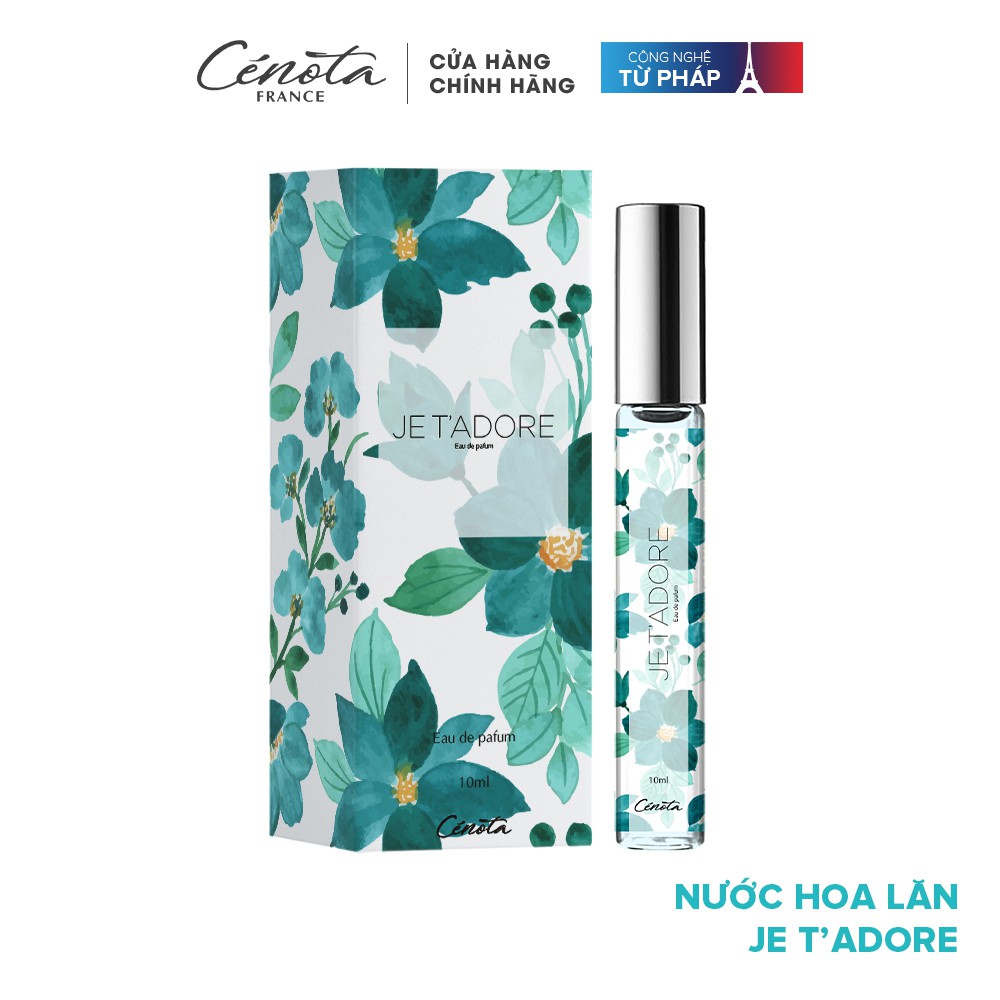 Nước hoa lăn Cenota Je t’Adore 10ml, nước hoa lăn thơm hương quyến  rũ