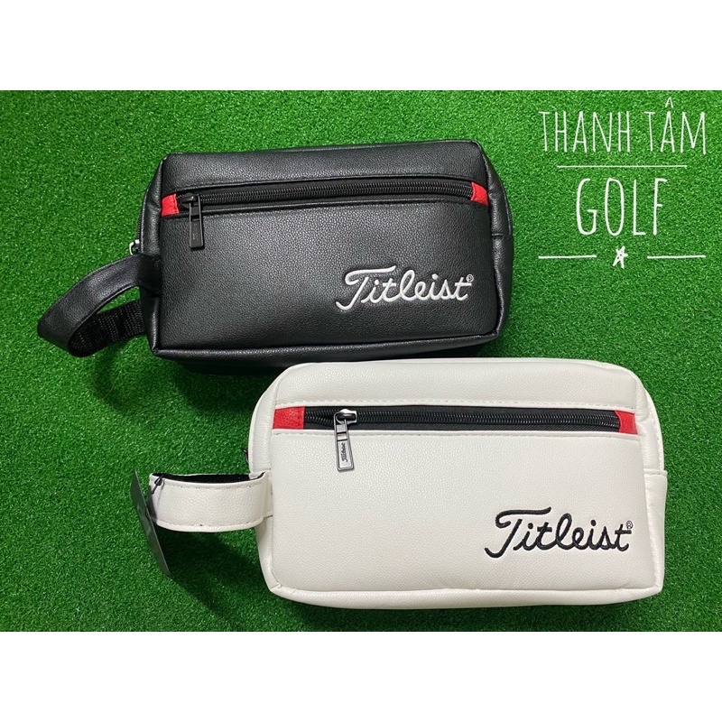 Túi cầm tay golf Titleist, ví nhỏ đựng bóng golf nam nữ