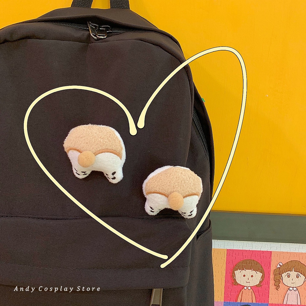 [CÓ SẴN] Huy hiệu cài áo, cài cặp Corgi