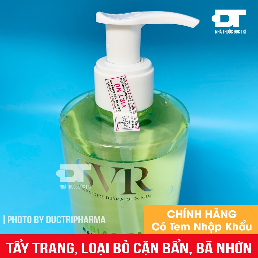 Tẩy trang SVR cho da dầu, mụn - SEBIACLEAR Eau Micellaire