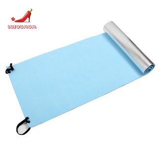 Thảm tập Yoga dày dặn màu xanh da trời