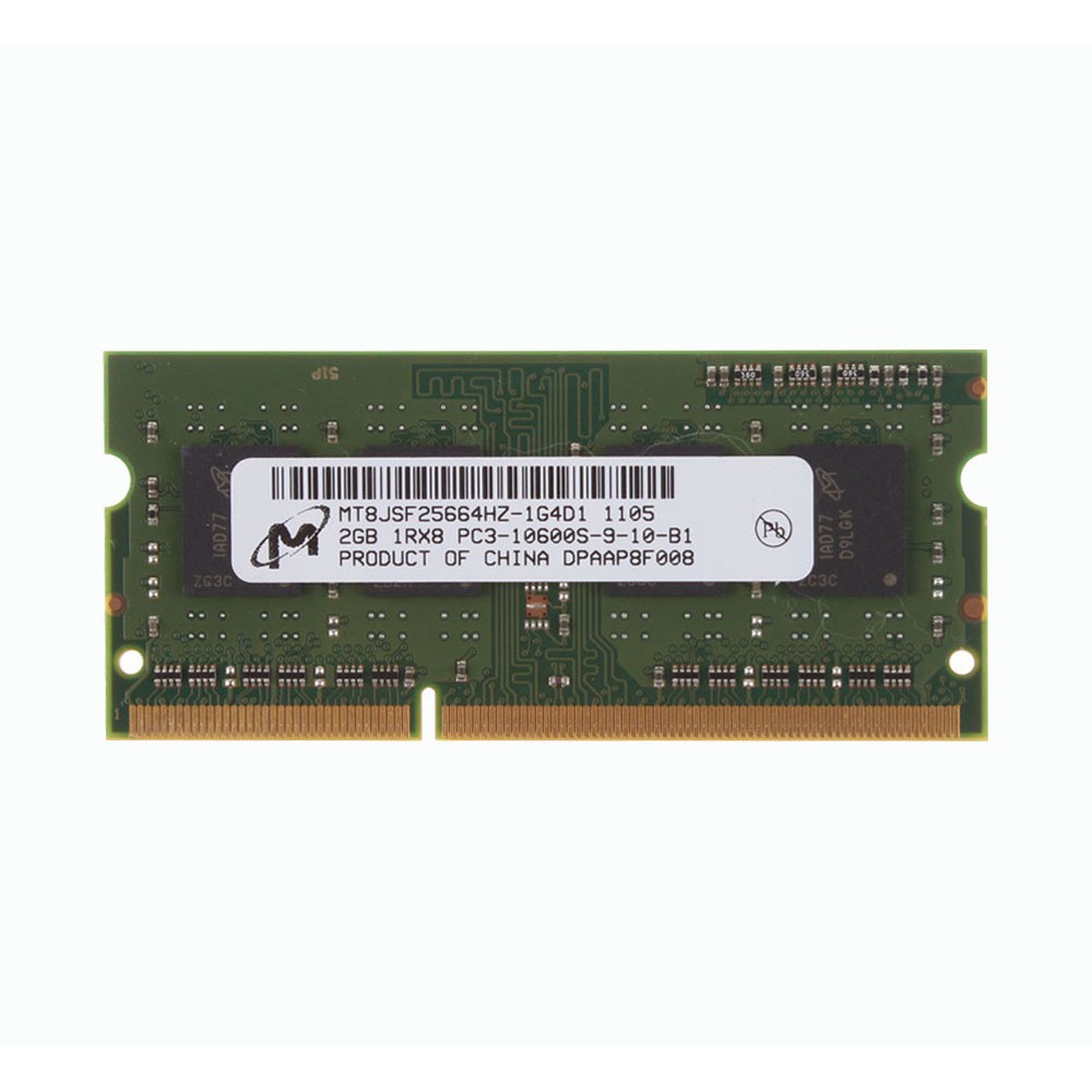 Ram Micron 2g 4g 8g Ddr2 Ddr3 Ddr3L 2rx8 1rx8 5300 6400 8500 10600 12800 Pc2 Pc3 Pc3L 667mhz 800mhz 1066mhz 1333mhz 1600mhz Sodimm Laptop