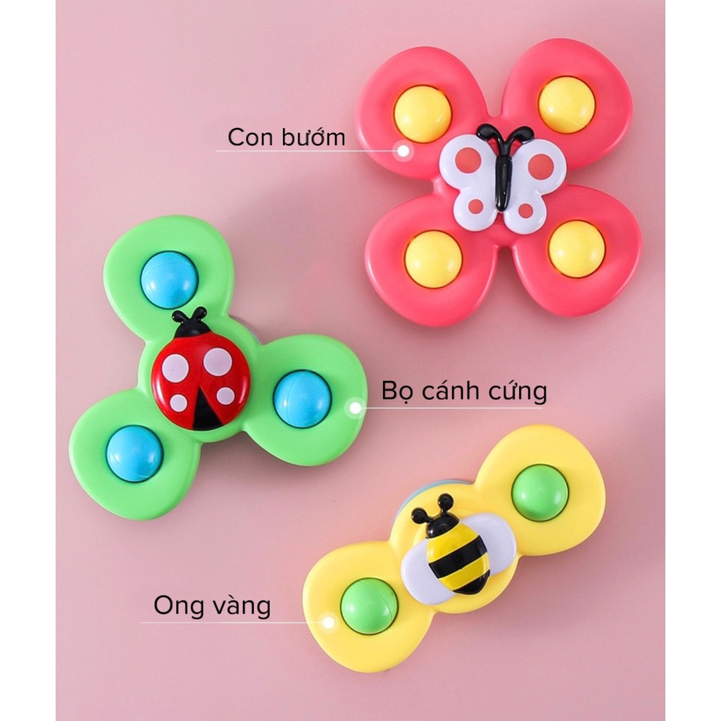 Đồ chơi con quay vui nhộn, con quay Spinner cho bé hình động vật dễ thương Master Kids