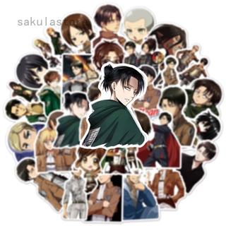 Bộ 50 Tấn Công Titan Shingeki no Kyojin Anime Dán DIY Dán