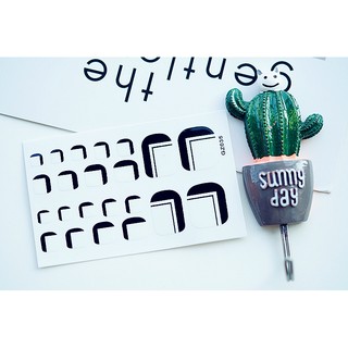 Miếng dán móng chân - Nail Wraps (22 miếng dán khô)