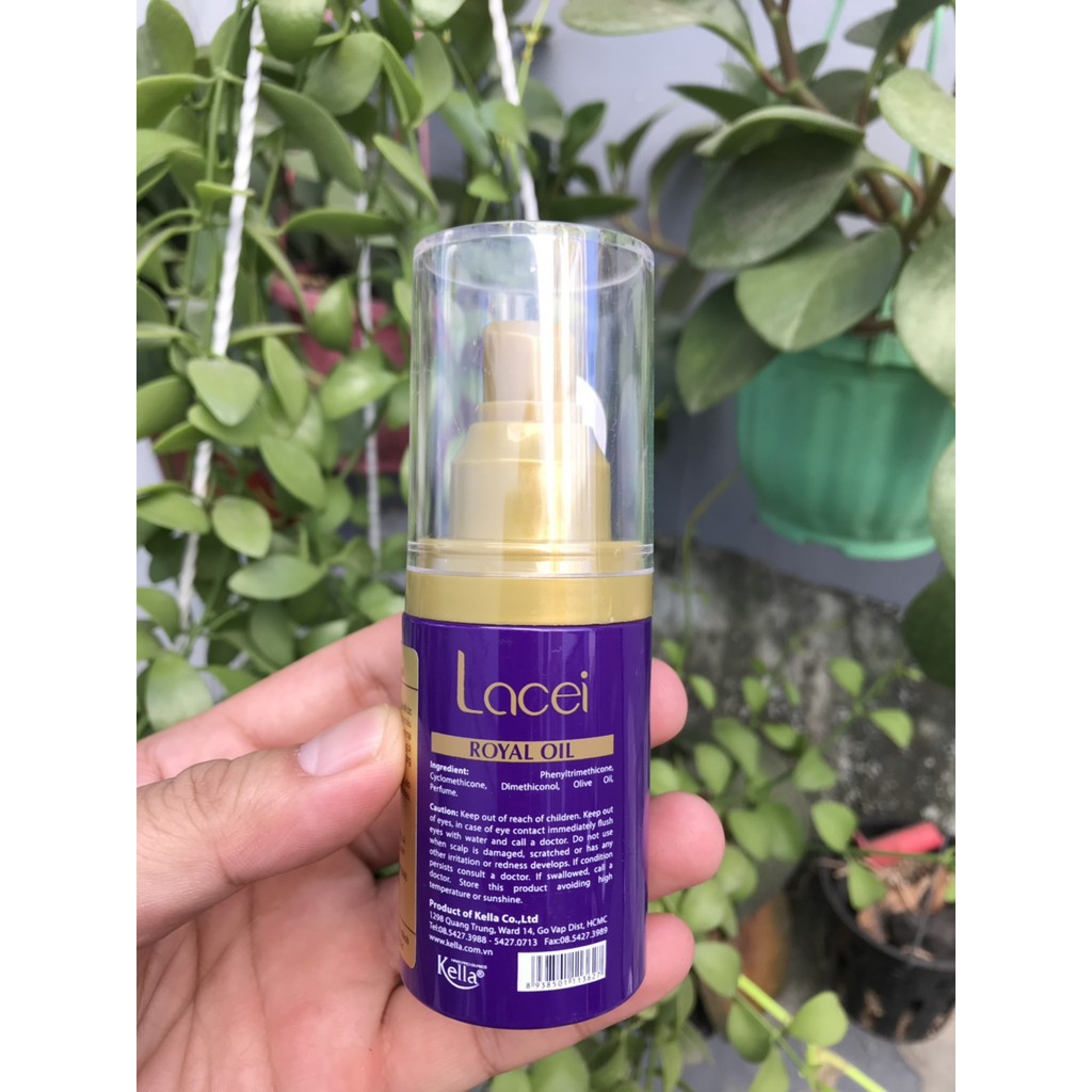 [ HOT DEALS ]  🇻🇳Lacei-VIETNAM🇻🇳Dầu dưỡng bóng tóc Lacei Royal Oil 70ml - S001