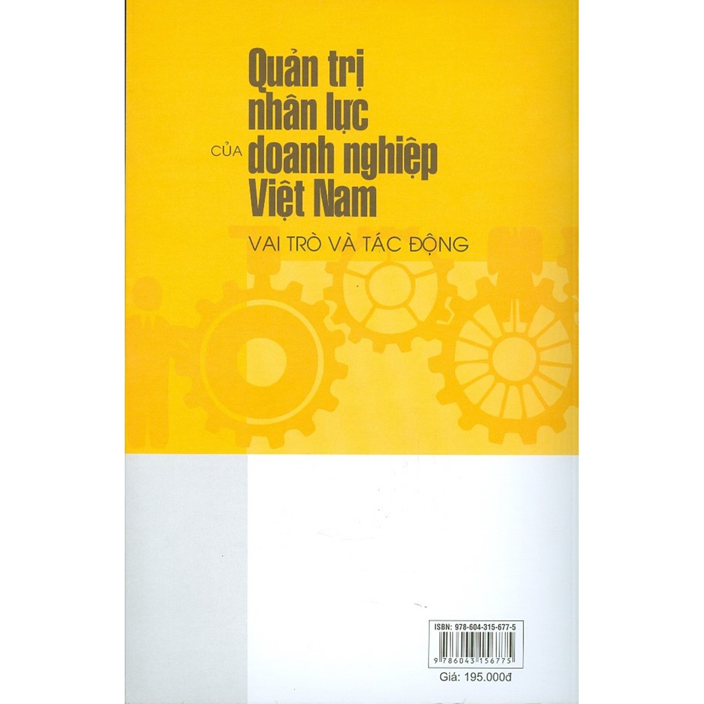 Sách - Quản Trị Nhân Lực Của Doanh Nghiệp Việt Nam - Vai Trò Và Tác Động