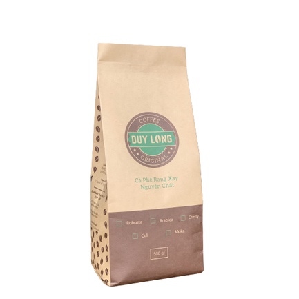 500G Cà phê pha phin truyền thống số 2, Duy Long Coffee