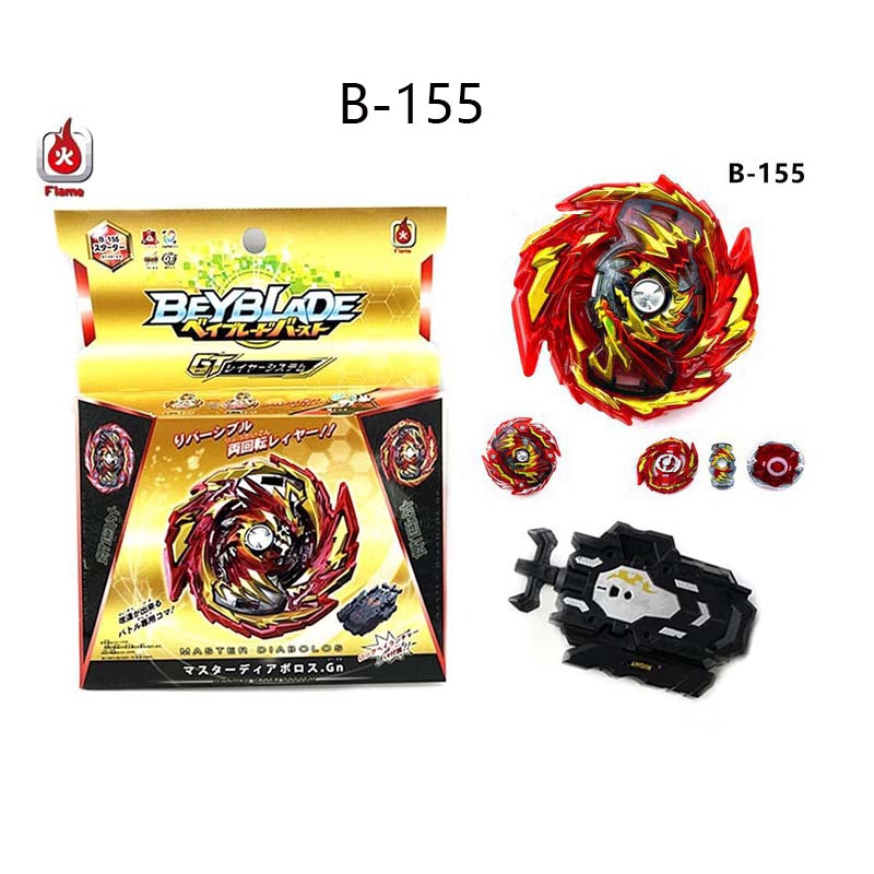 Con Quay Đồ Chơi B155 Beyblade BURST B-155 Master Diabolos.GN DX Cân Bằng Tuyệt Vời B-160 King Helios.Zn B-159 Super Hyperion Xceed