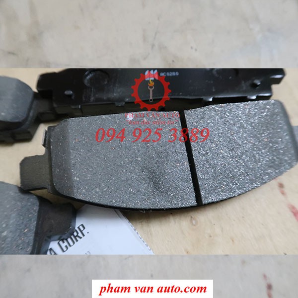 Má phanh trước Zinger Triton Pajero hàng Nhật Bản, Bố thắng trước ô tô mã D6128M Phạm Văn auto