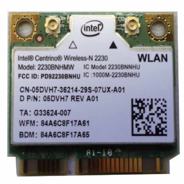 CARD WIFI LAPTOP DELL vostro 5460