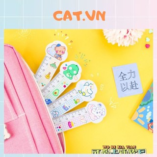 Thước Dẻo Cong Hoạt Hình 15cm Dễ Thương, Ngộ Nghĩnh