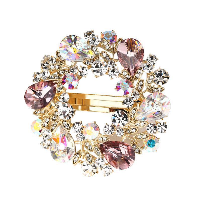 Kẹp TóC HìNh GiọT NướC ĐíNh Kim Cương Giả ThờI Trang Cho Nữ