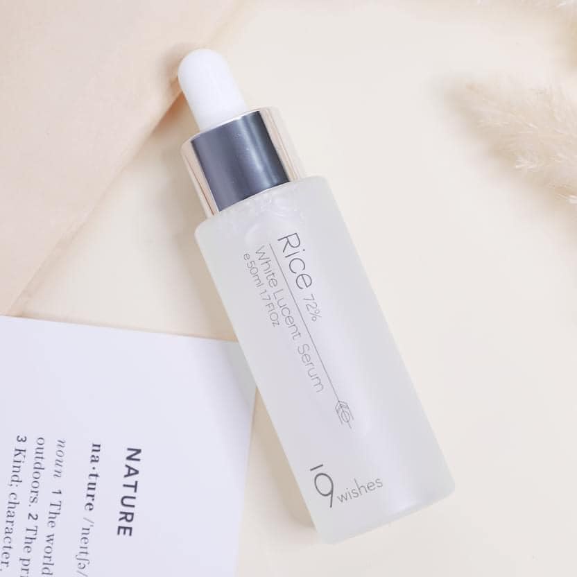 Tinh Chất Dưỡng Ẩm và Làm Sáng Da 9Wishes Rice - White Lucent Refining Serum 50ml