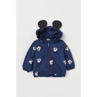 Áo khoác gió mickey hm chi bé