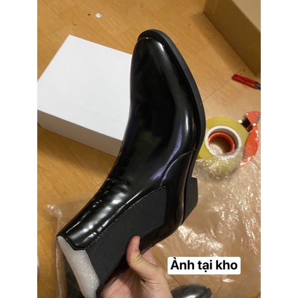 4cm Heels Chelsea Boots da bóng