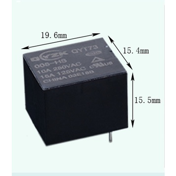 Relay Rơle 5V QYT73-005DC-HS 10A 4 chân