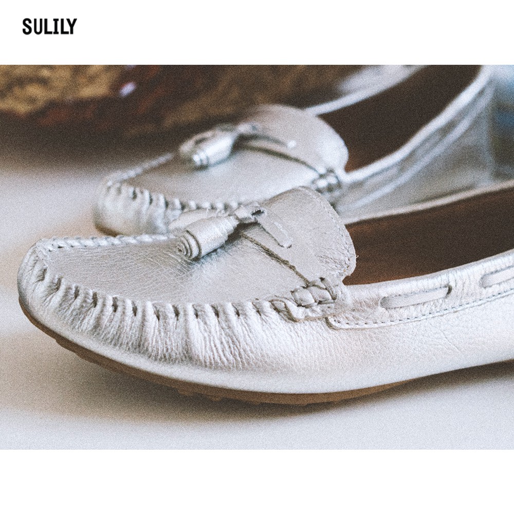 Giày Mọi Da Bò Sulily M01-II17BAC | BigBuy360 - bigbuy360.vn