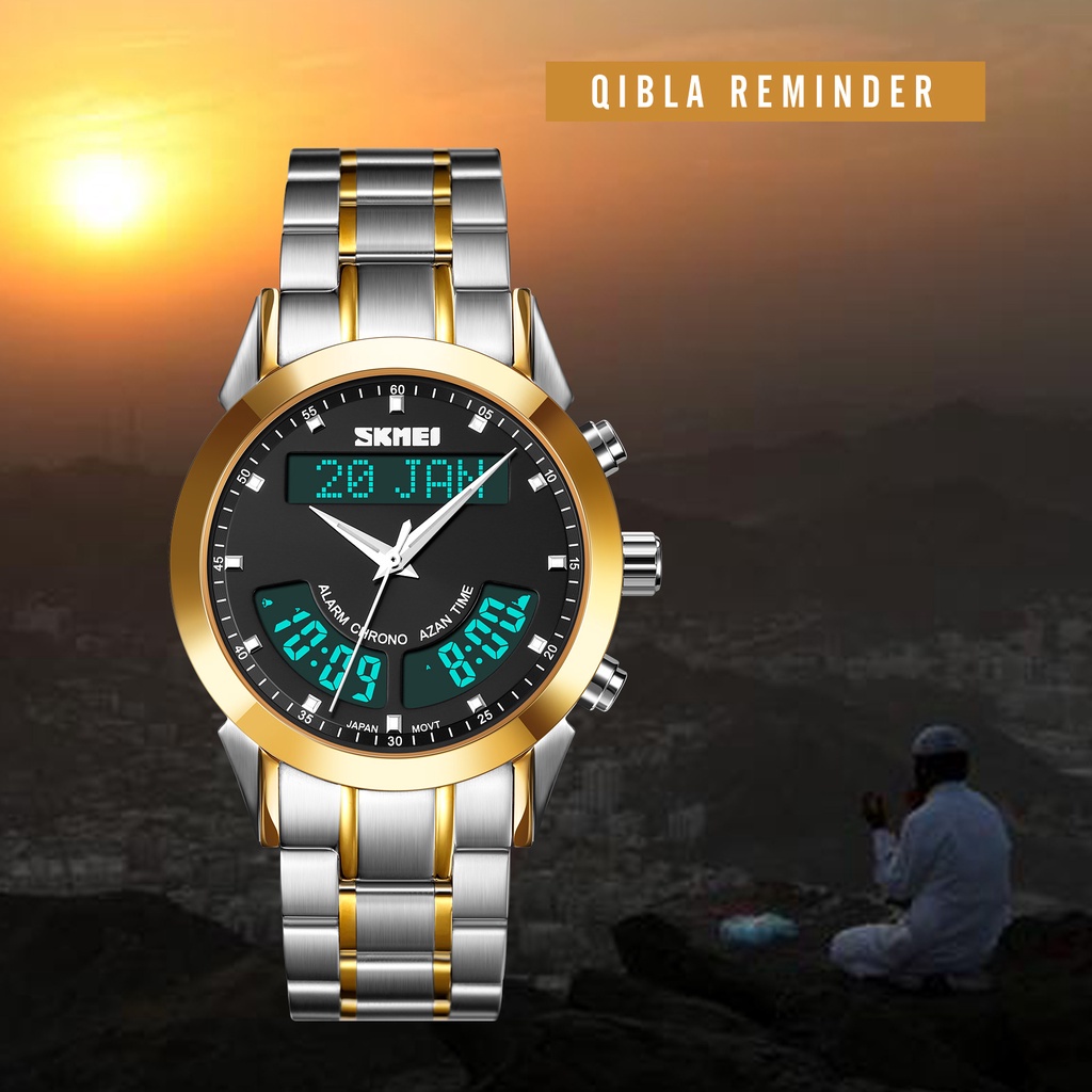 Đồng Hồ Quartz Điện Tử Hiển Thị Ngày Chống Thấm Nước SKMEI Q036