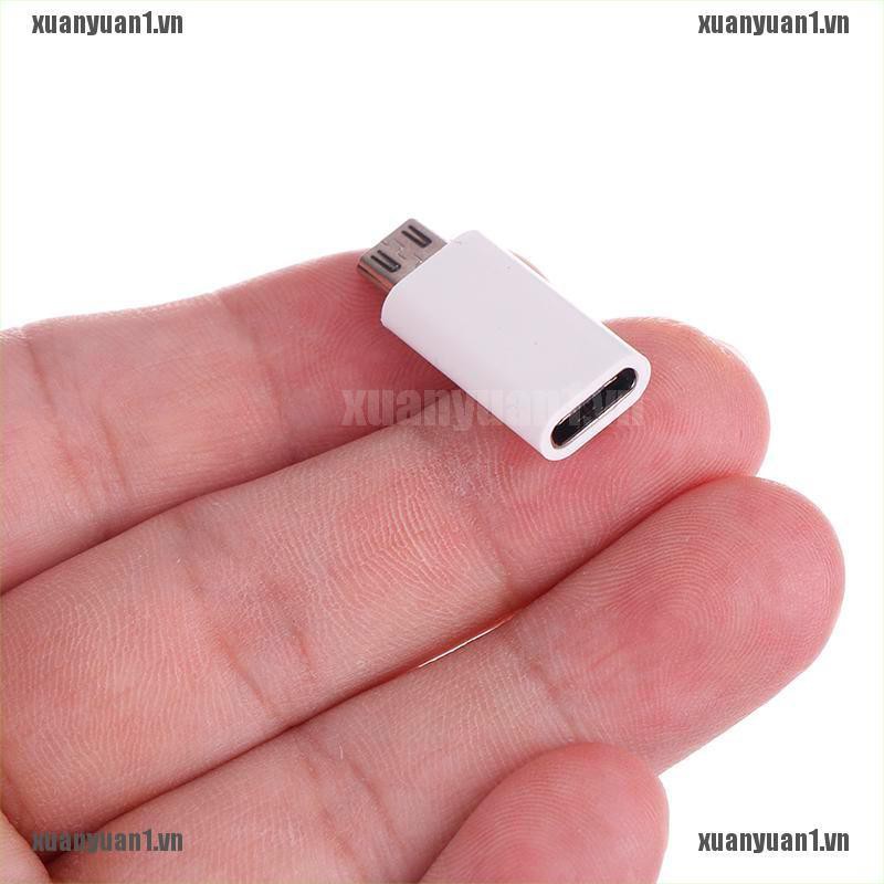 Đầu Nối Chuyển Đổi Cổng TYPE-C Sang Micro USB TYPE C 1