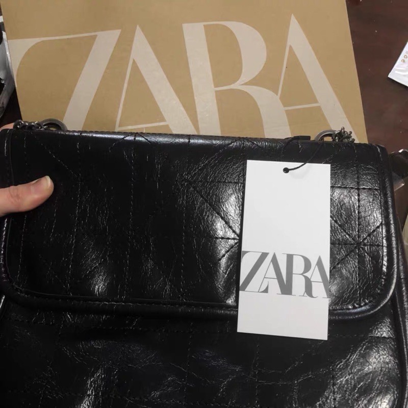 TÚI DA ZARA AUTH TUỒN