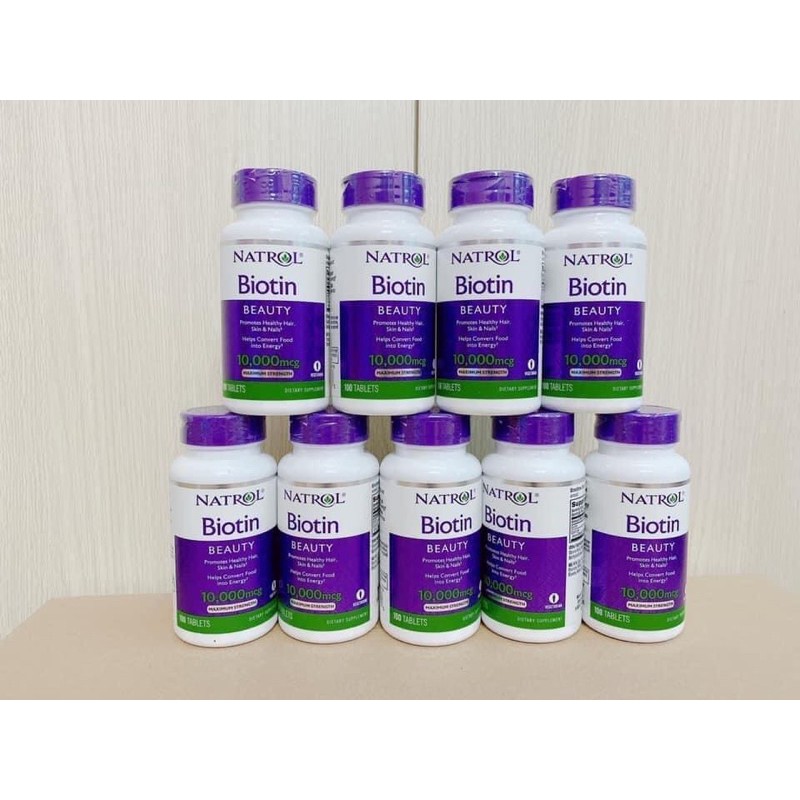 Viên uống Mọc tóc và dưỡng da móng Biotin