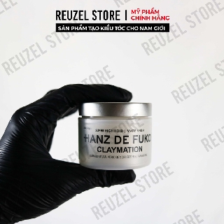Sáp Vuốt Tóc Hanz De Fuko Claymation dành cho tóc nam mật độ dày - 56g - nhập khẩu Mỹ