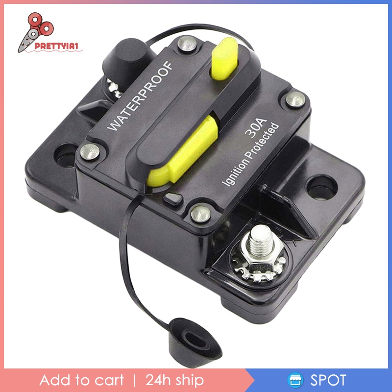 Cầu Dao Tự Ngắt Mạch Chống Thấm Nước IP67 12V-48V 30-300