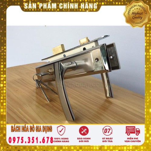 [Chính Hãng] Khóa Tay Gạt Việt Tiệp 04908 ( Cửa Đi) - dq87kg