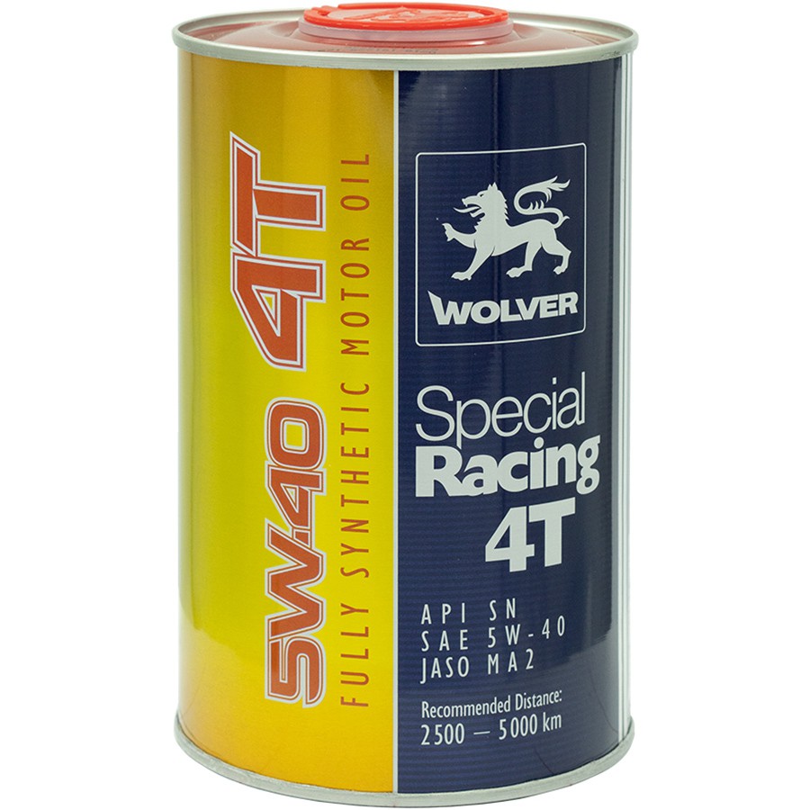 Dầu nhớt Wolver Special Racing 5W40 100% tổng hợp Fully Synthetic (1L)