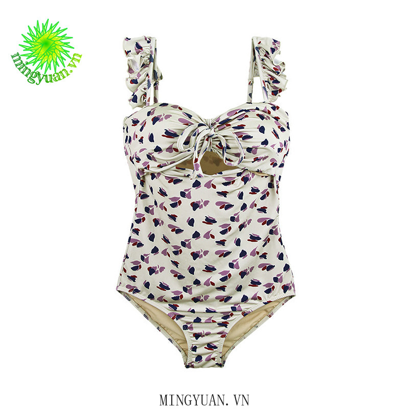 Beautiful Floral Pattern One Piece Swimwear For Women | BigBuy360 - bigbuy360.vn