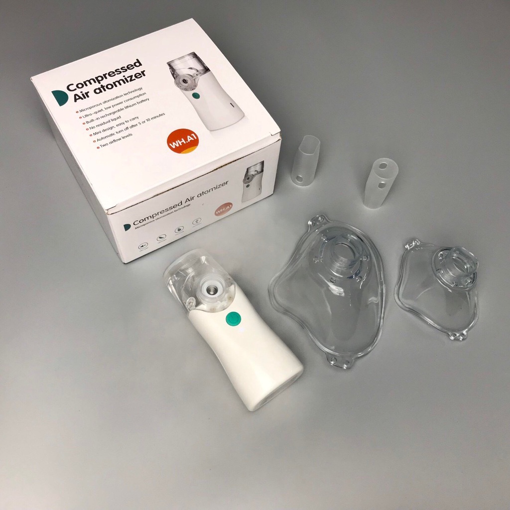 Máy Xông Mũi Họng Cầm Tay Dành Cho Người Lớn Và Trẻ Em