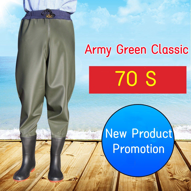 Quần Đi Mưa Dày Dặn Chống Thấm Nước Che Phủ Toàn Thân