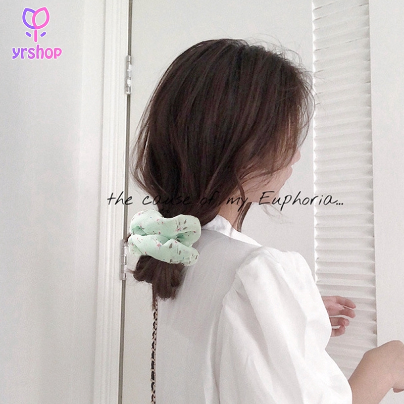 Dây Buộc Tóc Hình Hoa Thời Trang Dành Cho Nữ