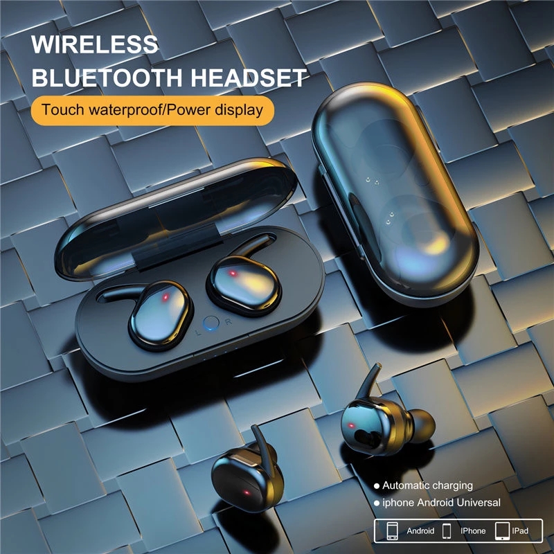 Tai Nghe Nhét Tai TWS Y30 Bluetooth 5.0 Âm Thanh Hifi 3D Thiết Kế Nhỏ Gọn Cho Điện Thoại Android Ios